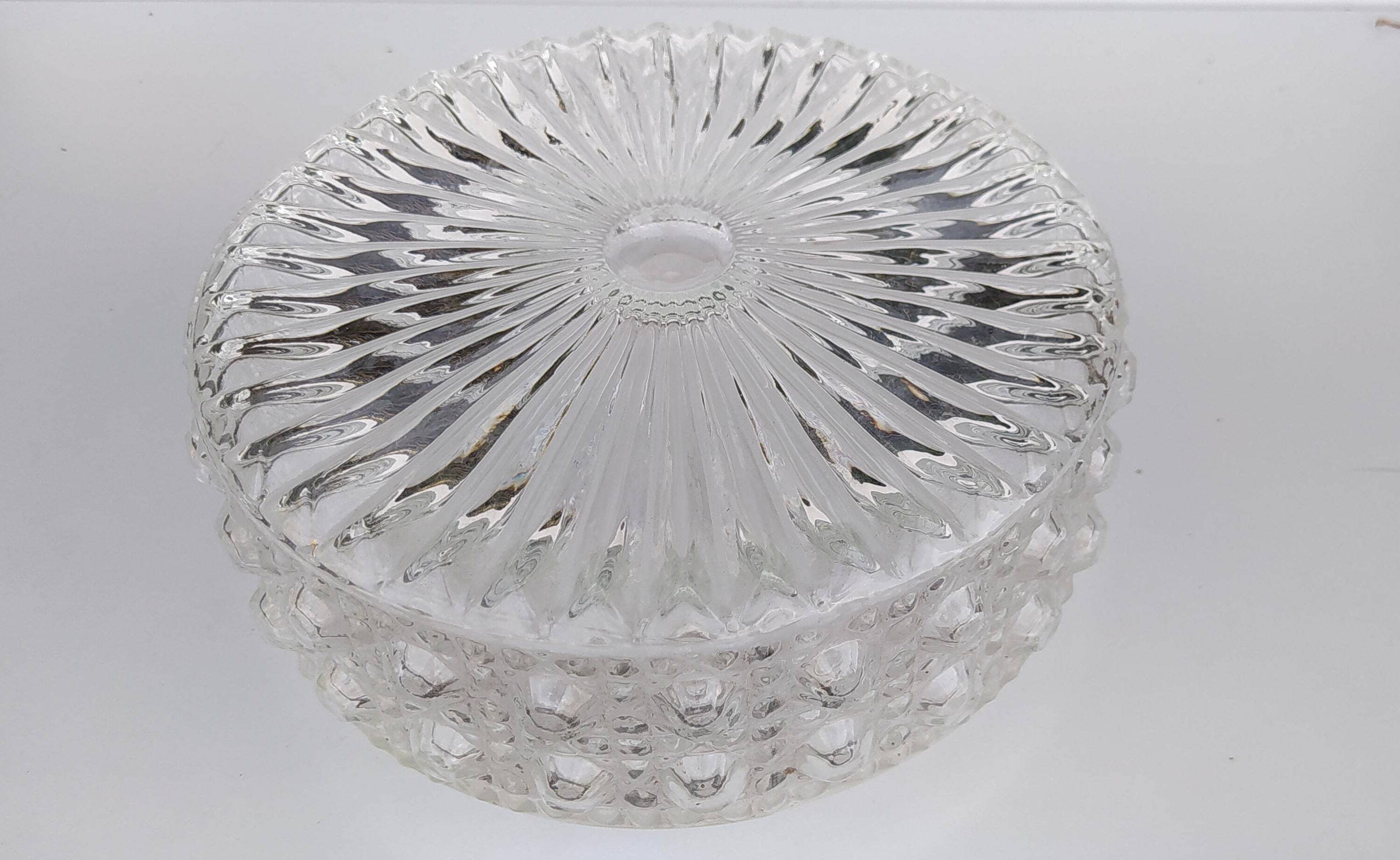 Round ceiling light or wall light from the 70s