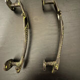 Bronze door handles