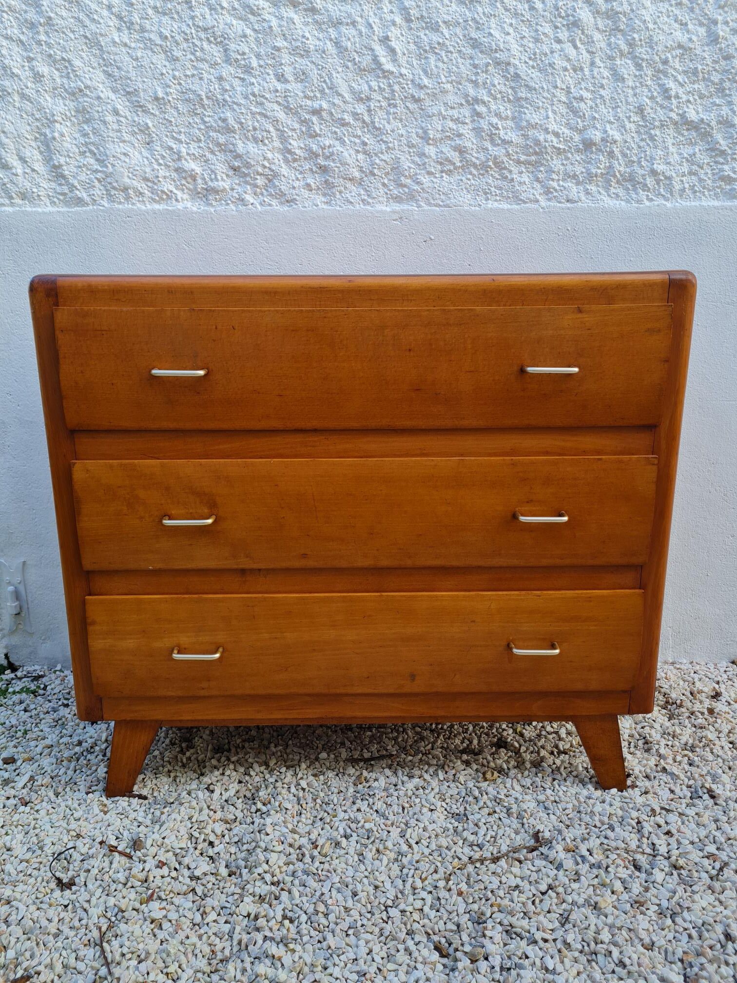 Commode pieds compas 1960