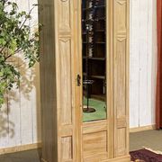 1950s English maple wardrobe