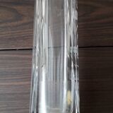 Cut crystal vase