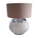 Beautiful and elegant table lamp vintage Murano glass ball - 70 year - art deco style