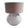Beautiful and elegant table lamp vintage Murano glass ball - 70 year - art deco style