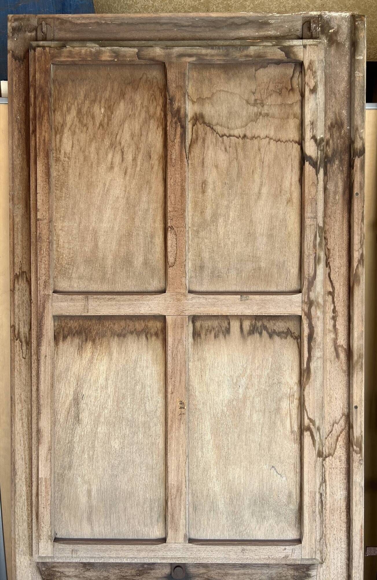 Wooden doors for an old shop front + frame