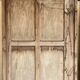 Wooden doors for an old shop front + frame