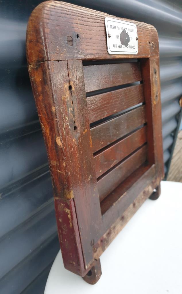 Strapontin metro Sprague 1920