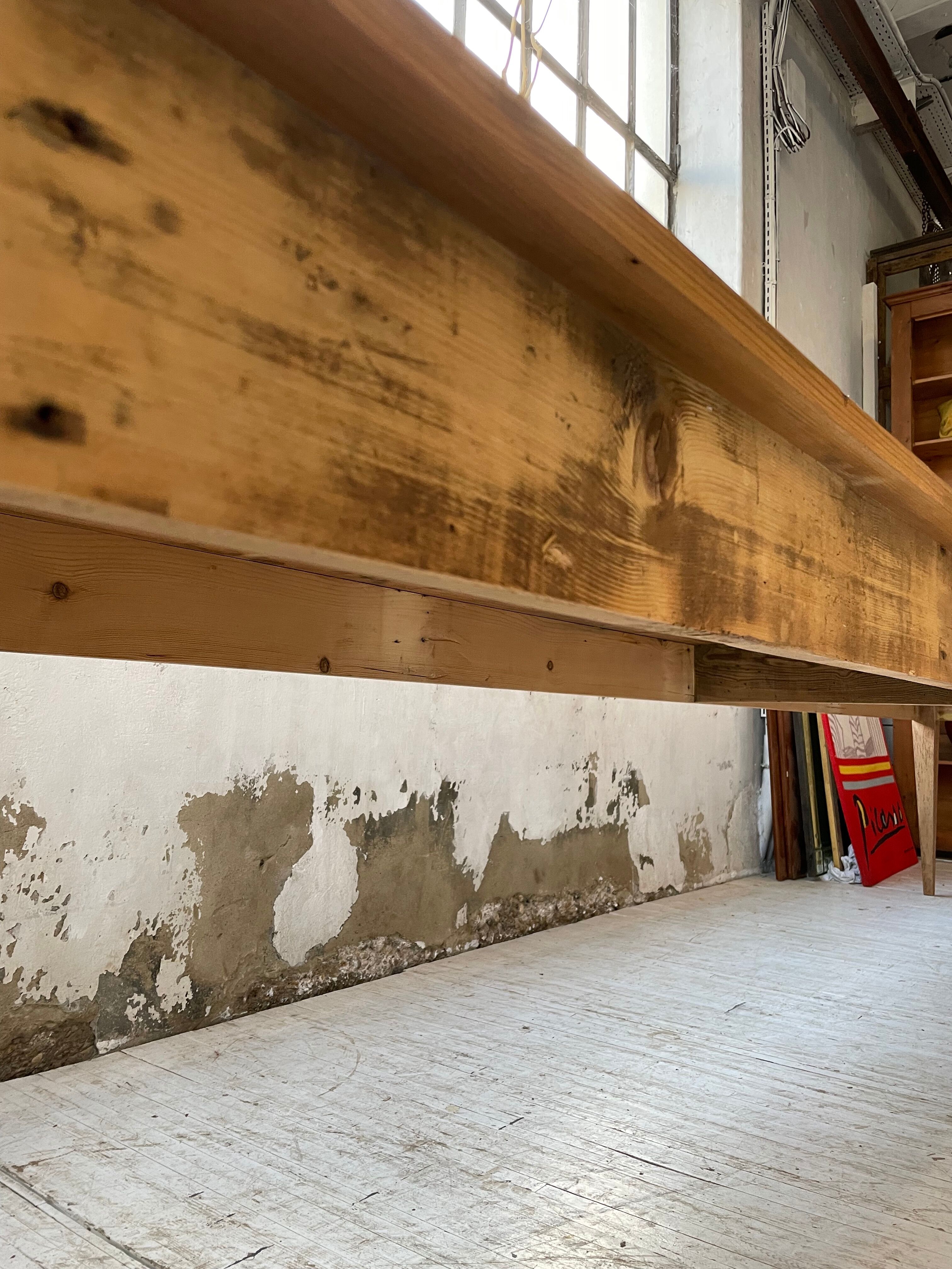 Farmhouse table beech pine XL 4m