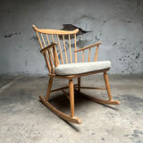 Chaise berçante vintage – Børge Mogensen
