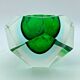 Sulfure presse papier scandinave pan coupe 1960 a facettes