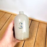 Handmade soliflore vase in glazed terracotta