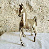 Brass horse