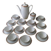 Bavarian porcelain coffee service by Winterling Markteuthen
