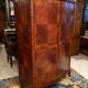 Domed wardrobe with Louis XV style inlaid decoration