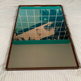 Vintage Scandinavian Mirror - Mid Century