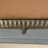 Bronze fireplace bar chenets XIXth