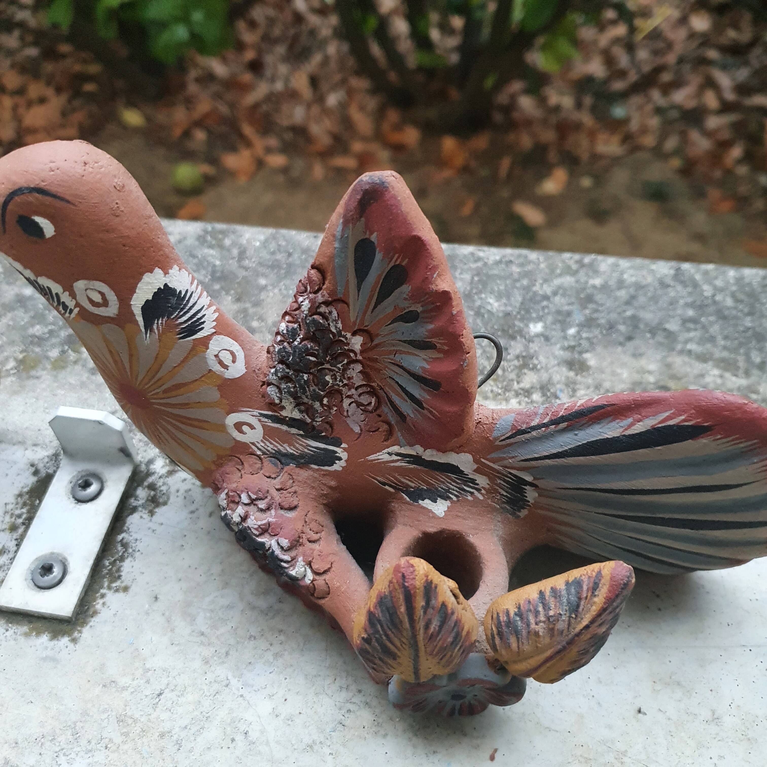 Terracotta candle holders 70s