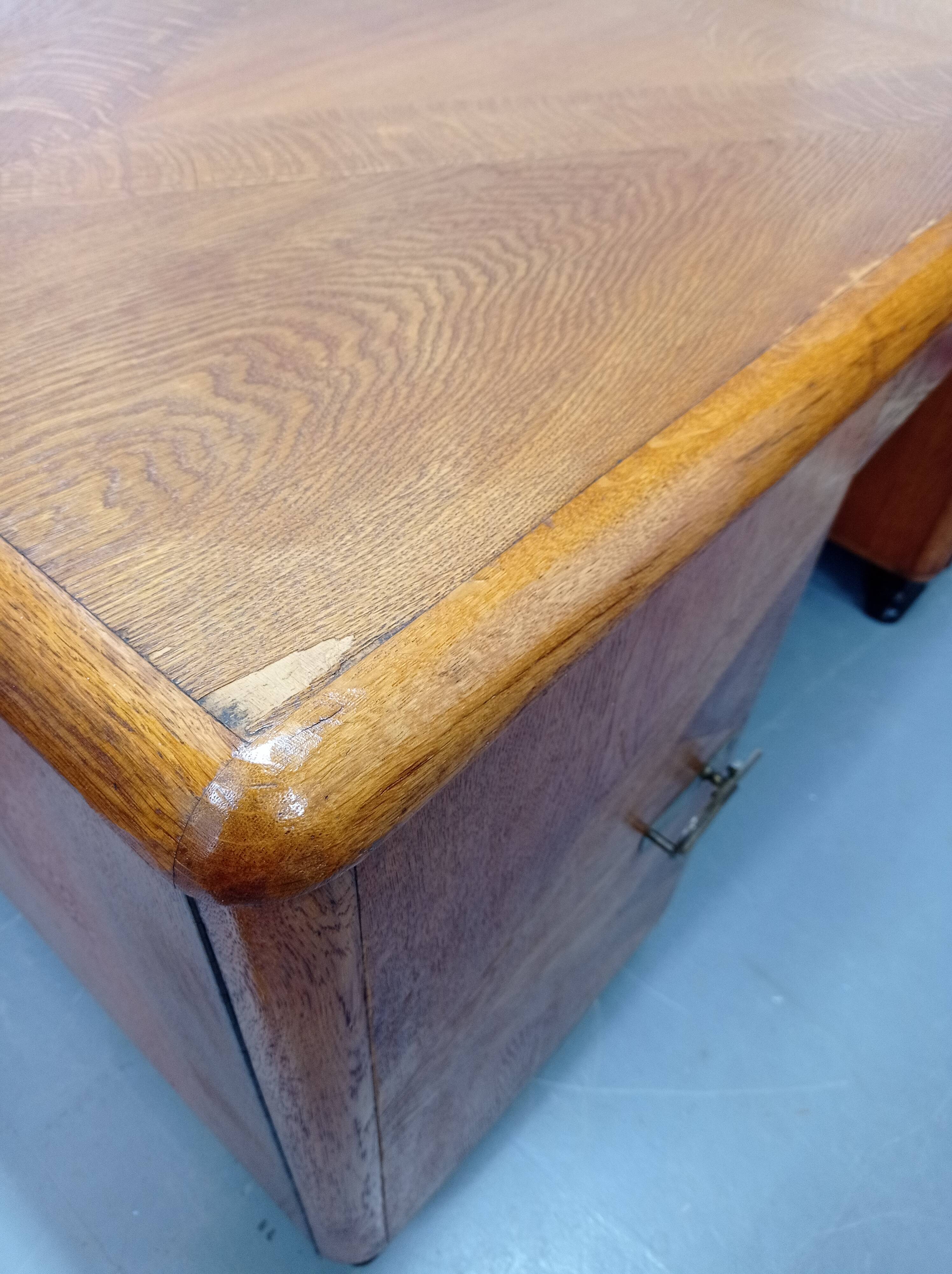 Bureau art déco marqueterie
