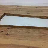 Scandinavian mirror 81x36 cm asymmetric trapeze 60s