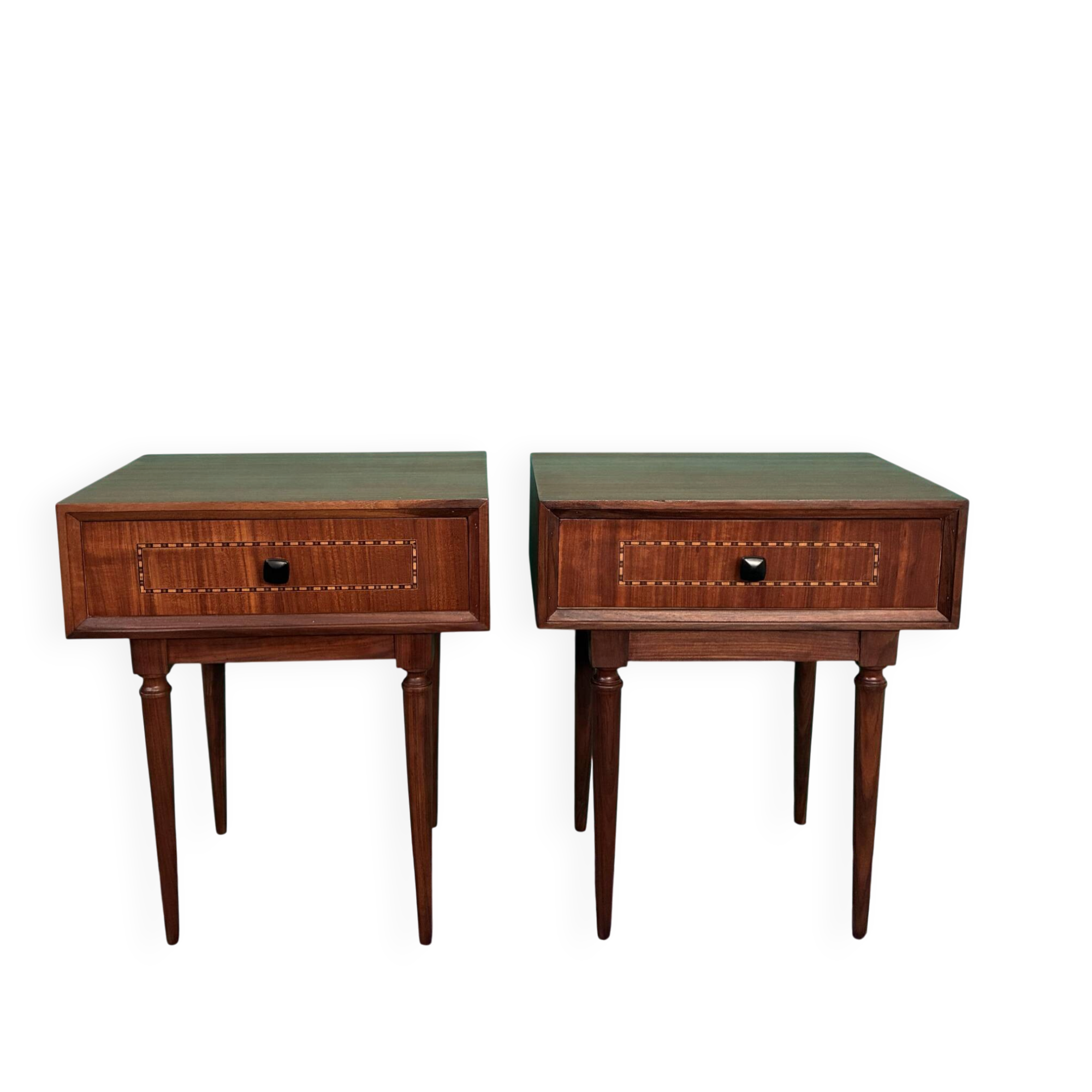 Pair of vintage Scandinavian bedside tables