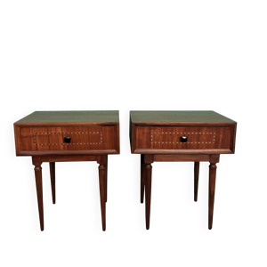 Paire tables chevet