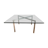 Table basse Barcelona de Mies Van der Rohe édition Knoll