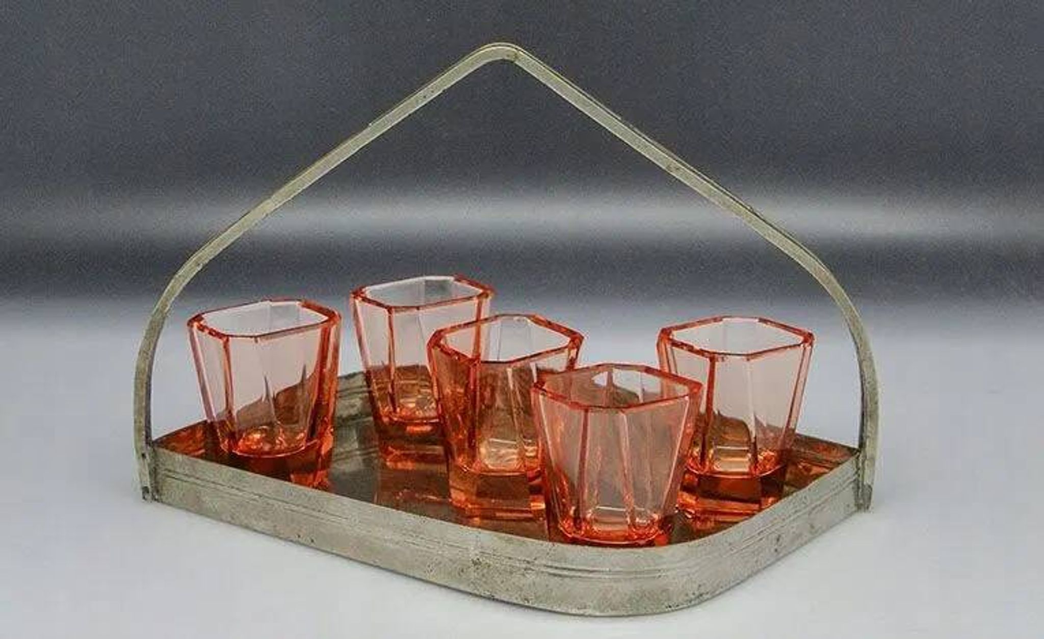 Plateau Art Déco B1J pour verres
