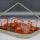 B1J Art Deco Tray for Glasses