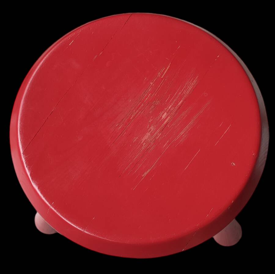 Viny stool By Ingvar Kamprad For living