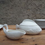 Saucière fish Sarreguemines