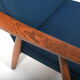 Fauteuil GE-260 en chêne par Hans J. Wegner années 1950