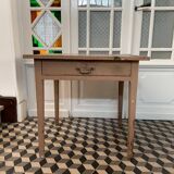 Table en bois vintage