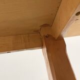2m solid elm farmhouse table