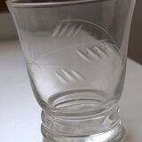 Set of antique carafes and glasses