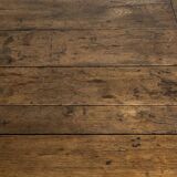 Old wooden farmhouse table