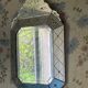 Venetian mirror with pareclose 19th / 20th century Height 80 cm
