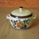 Vintage Boch La Louvière Corfou Collection Large Serving Dish with Lid