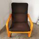 Curved wood armchair Wilkhahn 1980