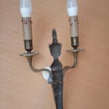 Paire d appliques Louis XVI en bronze