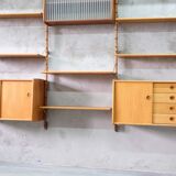 Mid-Century Modular Teak Wall Unit by John Texmon for Blindheim Mobelfabrik, Norway,  1960s