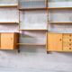 Mid-Century Modular Teak Wall Unit by John Texmon for Blindheim Mobelfabrik, Norway,  1960s