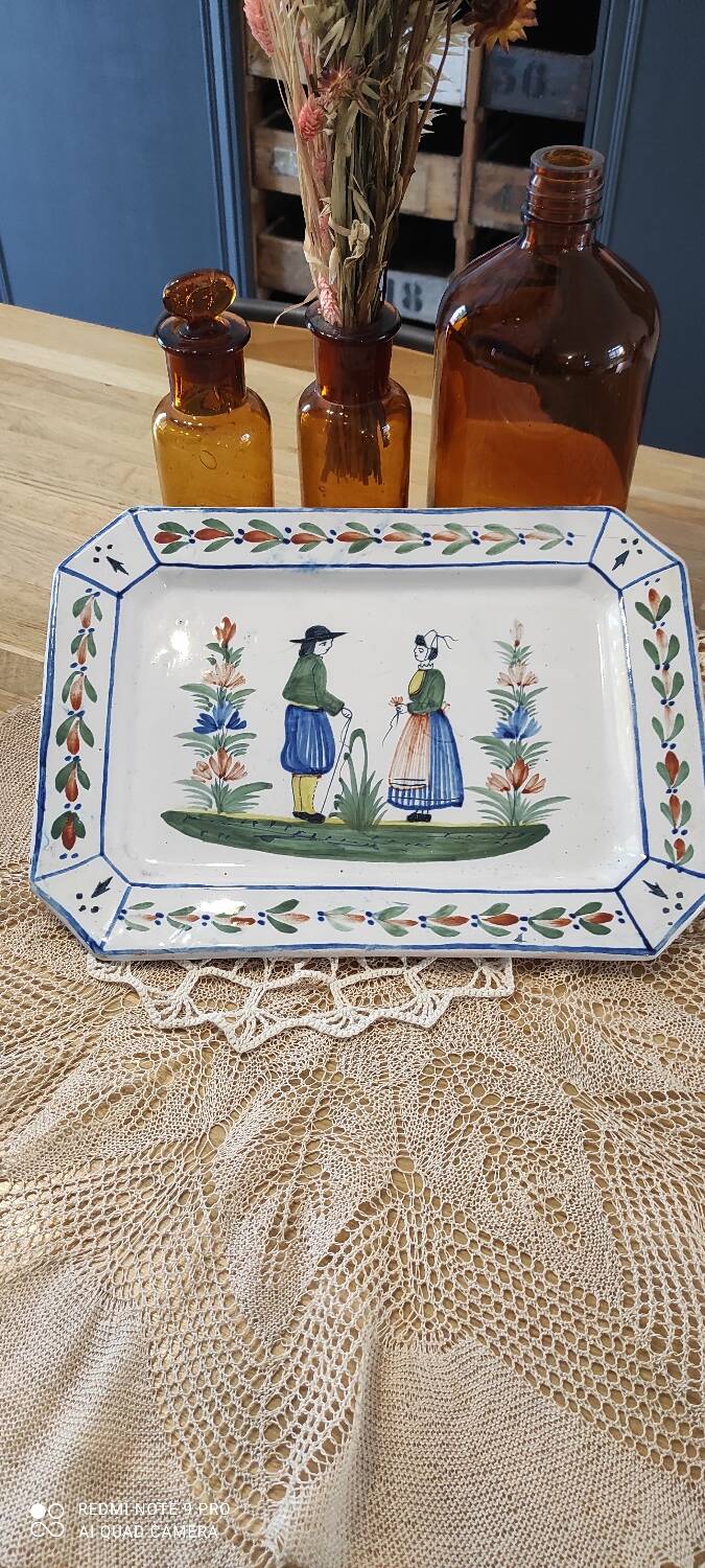 Quimper Henriot dish