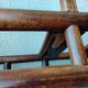 Bamboo shelf in Asian style