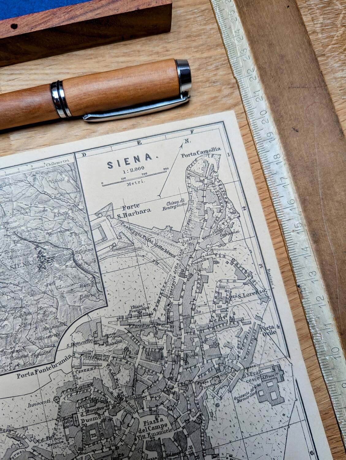 Printed in 1894, Siena, Italy.