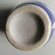 old vase in white and blue ceramics