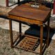 School desk and its abacus, 1930s
