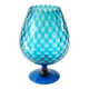 Blue Italian glass vase