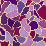 Pastel drawing 'Fragments', 2023, by Atelier Cléophée