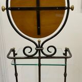 Wrought iron bathroom caddy