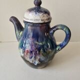 Glazed ceramic teapot Signed Morvan (Design by Gaston Gaubier)