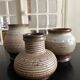 3 stoneware vases 1970